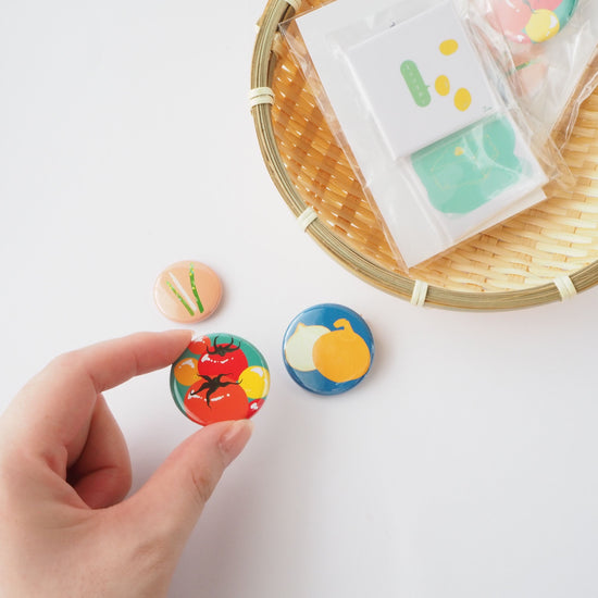 Canned vegetable badge of interest