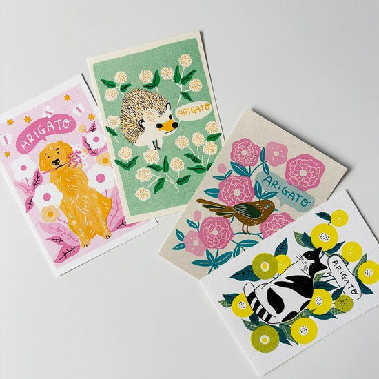 Happy Bag 2025 - illustration postcard size cards, set of 10