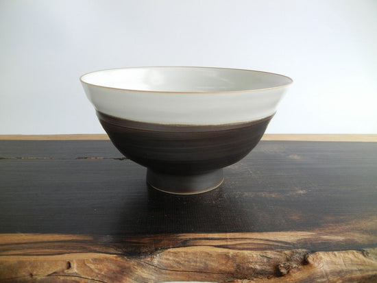 Black colored rice bowl