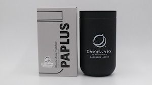 Plastic Free Tumbler Black [Mikazuki Shoten].