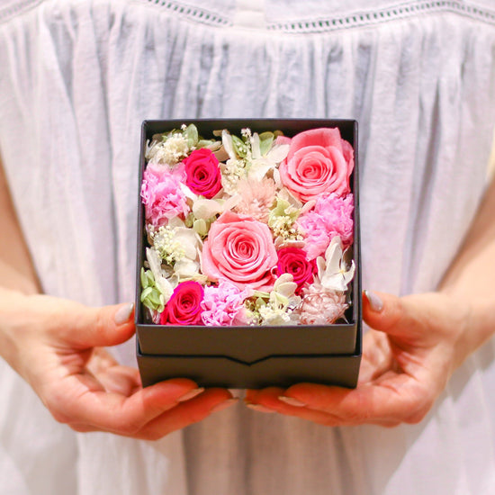 Preserved Flower Box <Crystal Pink