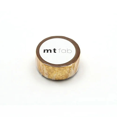 mt Masking Tape fab (Foil Stamp) – Sunago Gold, 15mm×3m