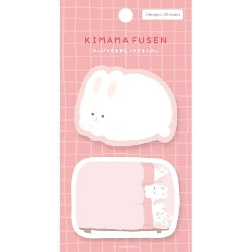 Furukawa Shiko Kimama Sticky Notes – Easygoing Rabbit