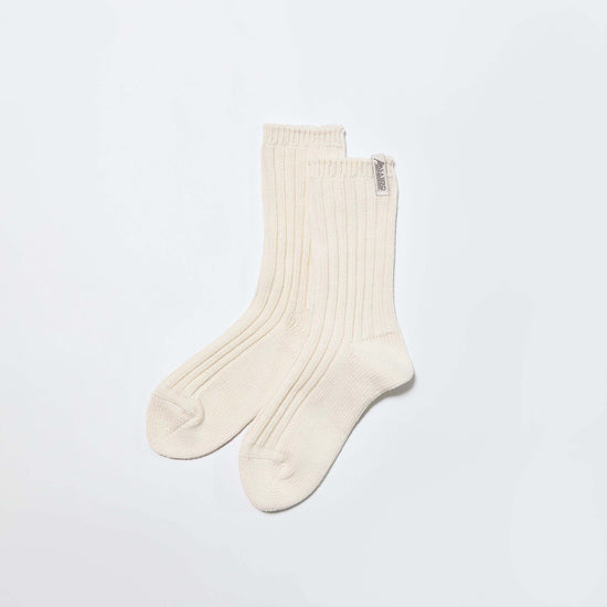 Low Gauge Socks "Valencia" S (22-24cm) - Ivory