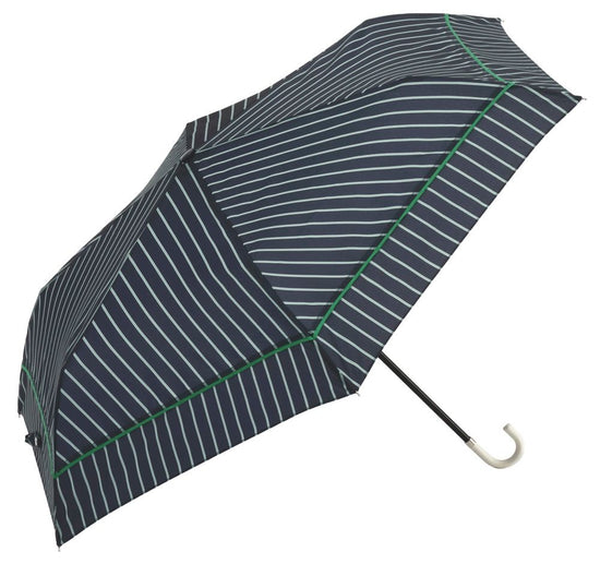 Folding Umbrella Bias Stripe Mini