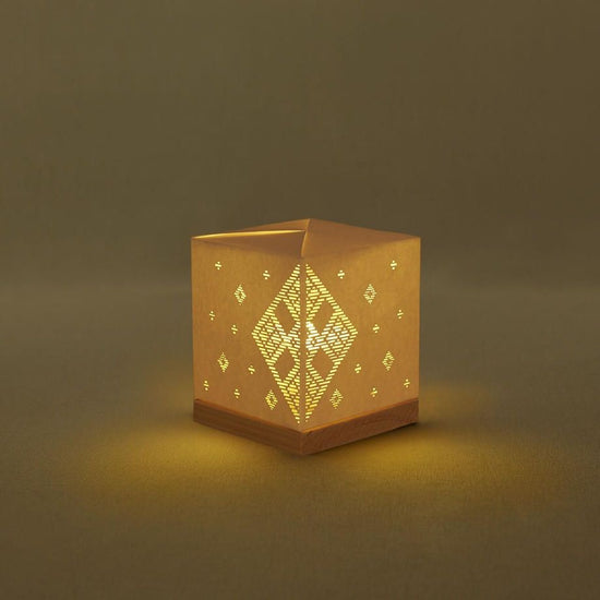 Advanced 6: Hoshi Awase (star matching) Luminous Kogin Lampshade Making Kit
