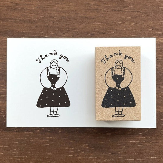 Stamp Marche – Mar-chan Illustration Stamp “Thank You”