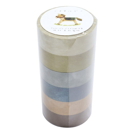 Masking Tape – Miki Tamura Torn-Paper Collage 6-Color Set