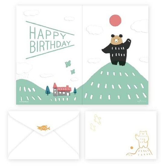 【Hyougensha】cozyca products Masao Takahata Birthday Card