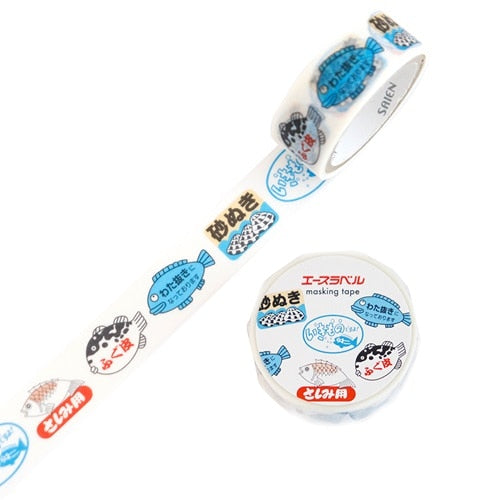 카미이소 산쇼 마스킹 테이프 사이엔 15mm×3m – Creatures