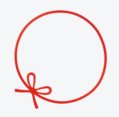 [Kokuyo] Rubber Bands, "Wagomu" Traditional Style, Pack of 7