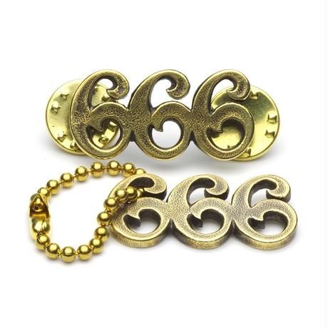"666" Key Ring / Pins