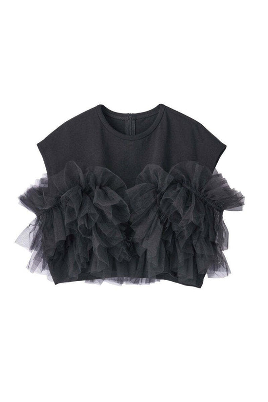 Docking Tulle Tops/3color