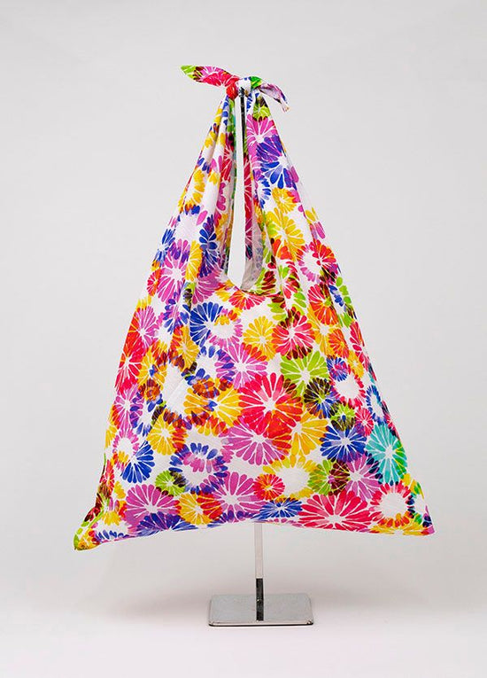 Azuma Tote - Rainbow Chrysanthemum