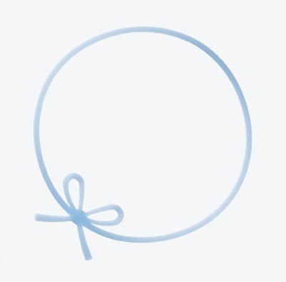 [Kokuyo] Rubber Bands, "Wagomu" Traditional Style, Pack of 7