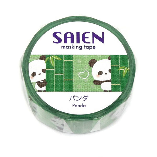 【Kamiso Sansho】마스킹 테이프 – 팬더