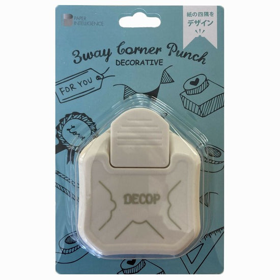 [Paper Intelligence] DECOP 3-Way Corner Decorative Craft Punch