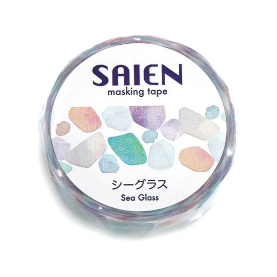 [Kamiiso Sansho] Masking Tape – Sea Glass Design