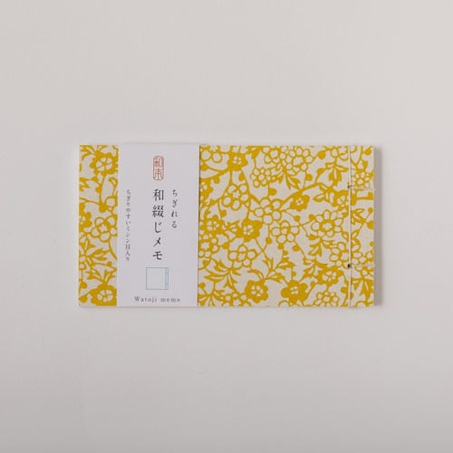 Shogado Memo Pad –Yuzen– Japanese Stitched Tear-off Style, 50 Sheets