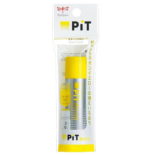 Tombow Pencil Stick Glue – Kie-iro Pit S Neon Pack, strong adhesive type.