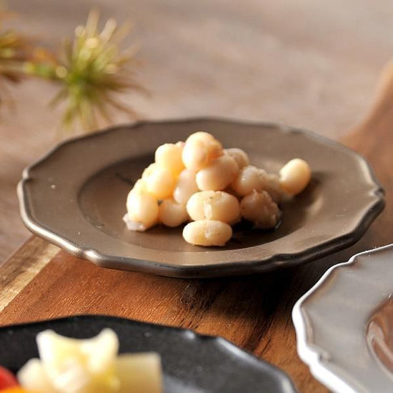 Depre Gold Petit Round Plate, gold type, Western tableware, round plate, made in Japan, Minoyaki, café style, stylish, modern