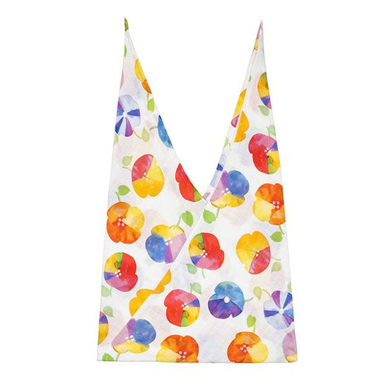 Azuma Tote - Rainbow Flower