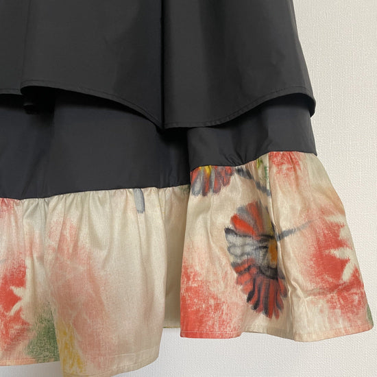 Meisen Layered Skirt Flower