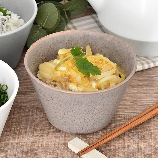 Cuisine Glaze Multi-Bowl, body, brown, Western tableware, round bowl, made in Japan, Minoyaki, stylish, modern