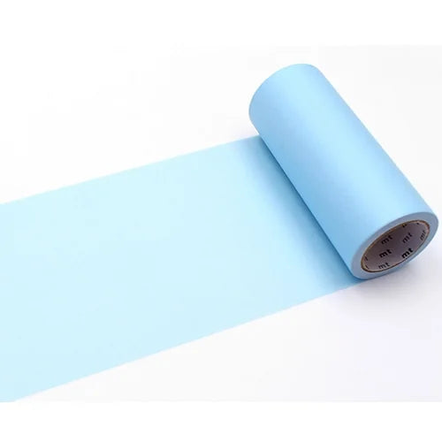 mt Wide Masking Tape – Pastel Cyan, 100mm×7m