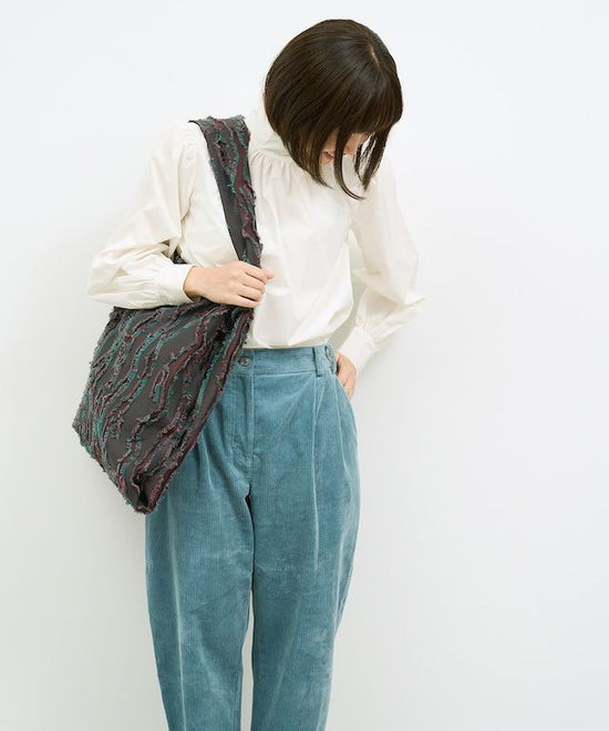 DOUBLE bag / funky fringe / L