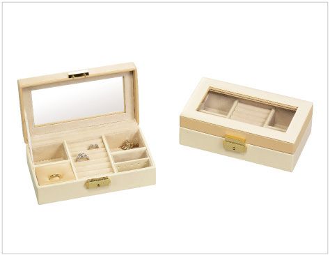 Jewelry box with window, Carol Collection, 1 piece JB-770