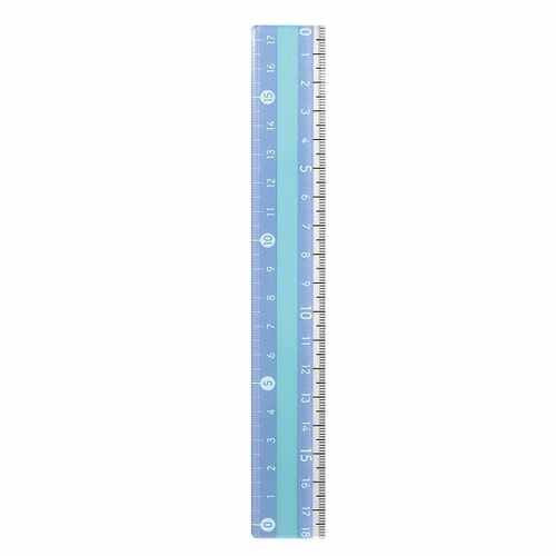 Kutsuwa Ruler – Mojisashi Ruler (18 cm) – orosy