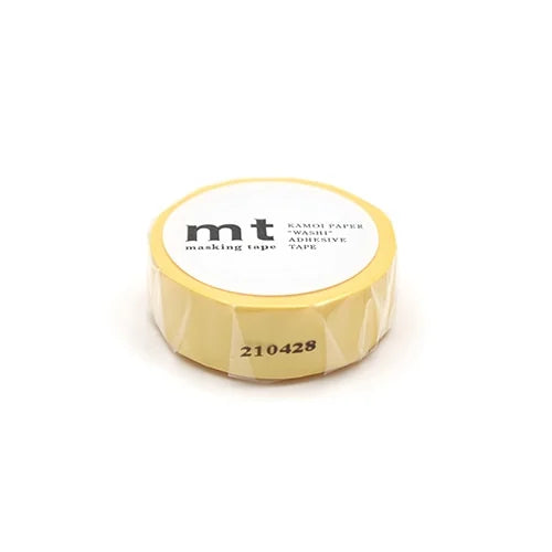 mt Masking Tape – Egg Yellow, 15mm×7m