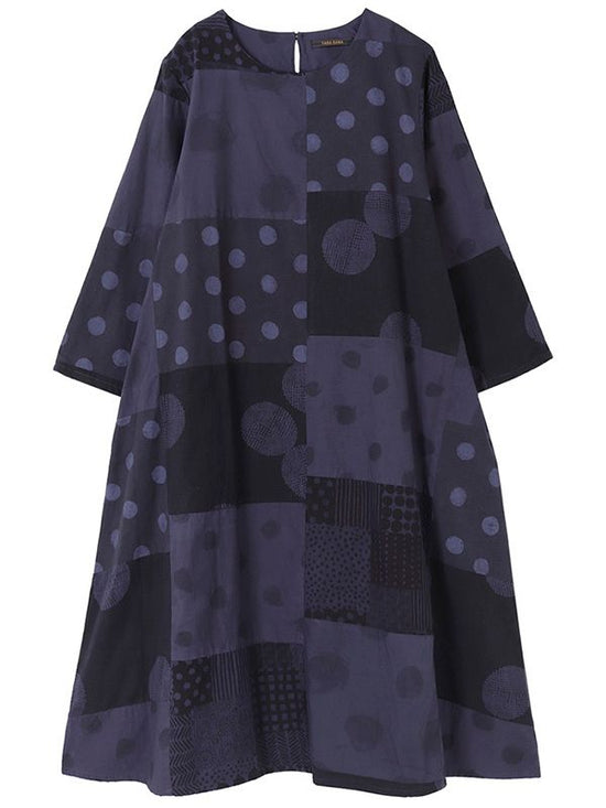 DOT&dot patchwork dress (2 colors)