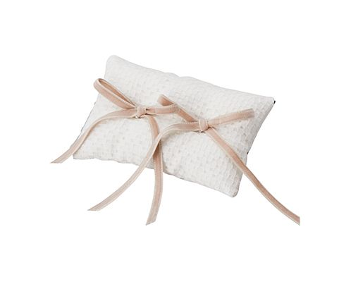 Velour ribbon ring pillow AR-1873-SP