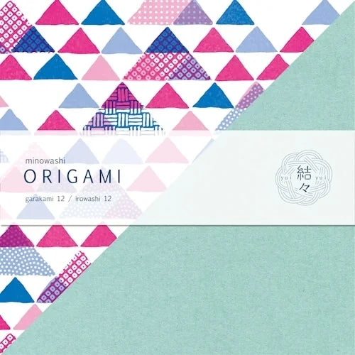 Furukawa Shiko Origami Paper – Uroko Scale Pattern