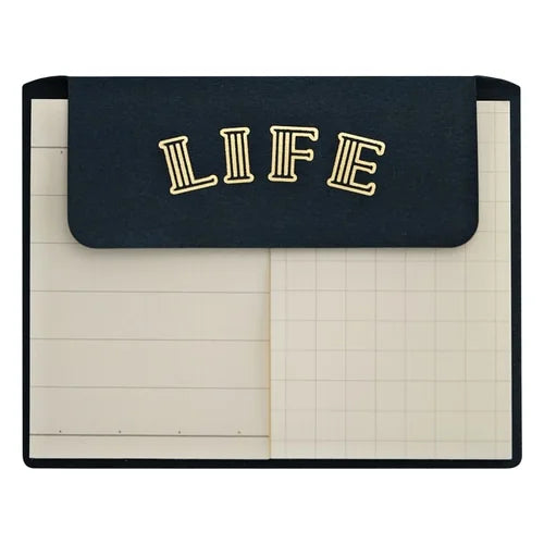 LIFE × Yamama Bungu Sticky Note Refill – Grid, Ruled + Grid