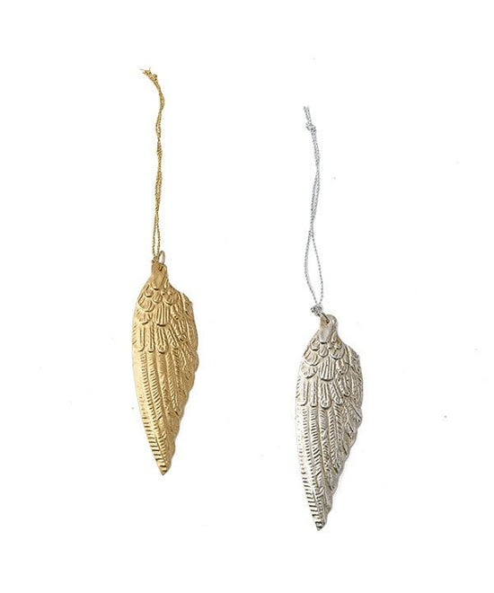 Ornament (feather, 2 colors) M34-2514