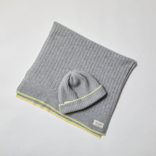 Cashmere Beanie "Levi" - Light Gray