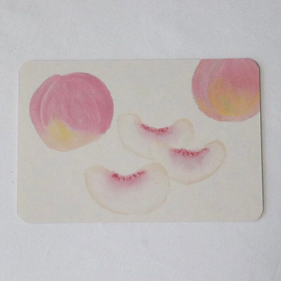 Peach Postcard