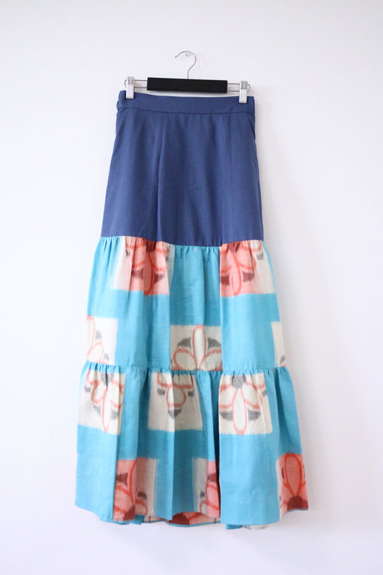 Hal -Meisen Teered Skirt Navy