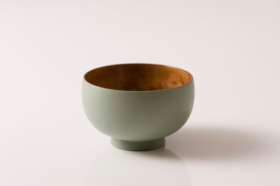 Shirasagi Bowl S Sibo (Brown-Green)