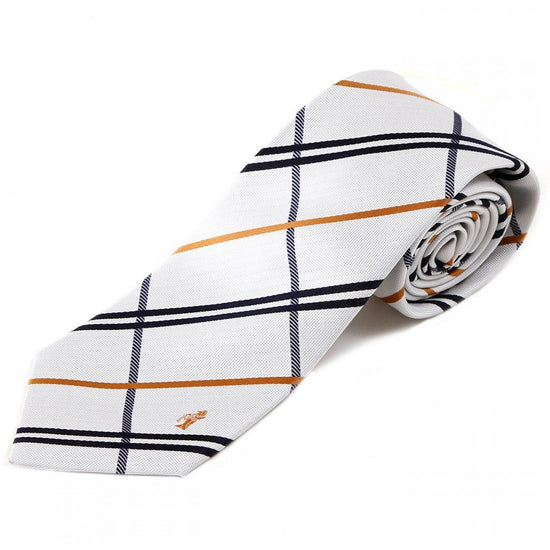 Necktie Nishijin silk checked - 05. chance Made in Japan