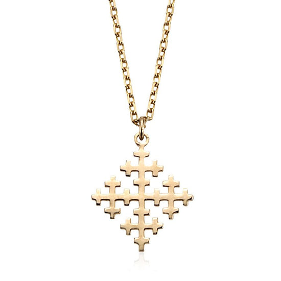 Corto Necklace [Special Cross - K10YG].