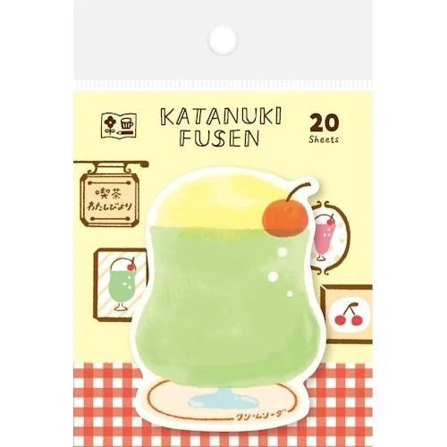 Furukawa Shiko Die-Cut Sticky Notes – Cream Soda