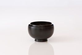 Shirasagi Bowl S Sakura Lacquer Black