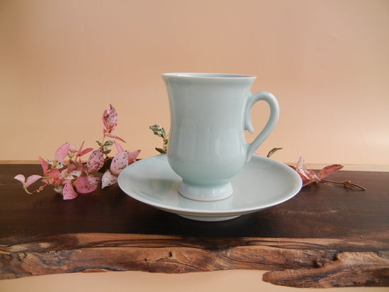 Celadon Glazed Fine Coffee Cup