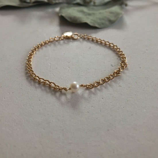 [14kgf] Bracelet - 1 freshwater pearl