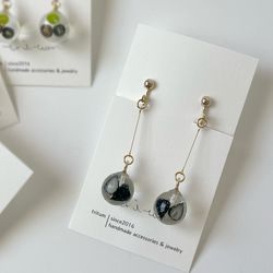 Clip-on earrings of Blackberry Kowloon Ball