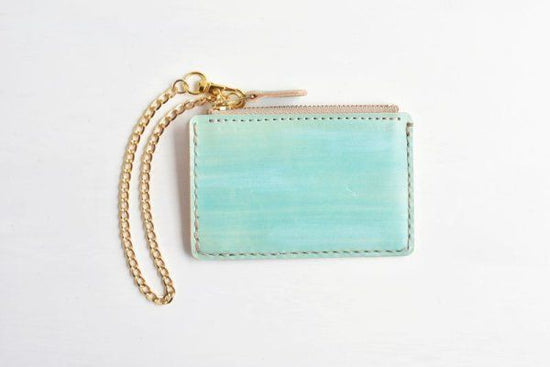 Sky blue No.91 (Pass case with coin purse)